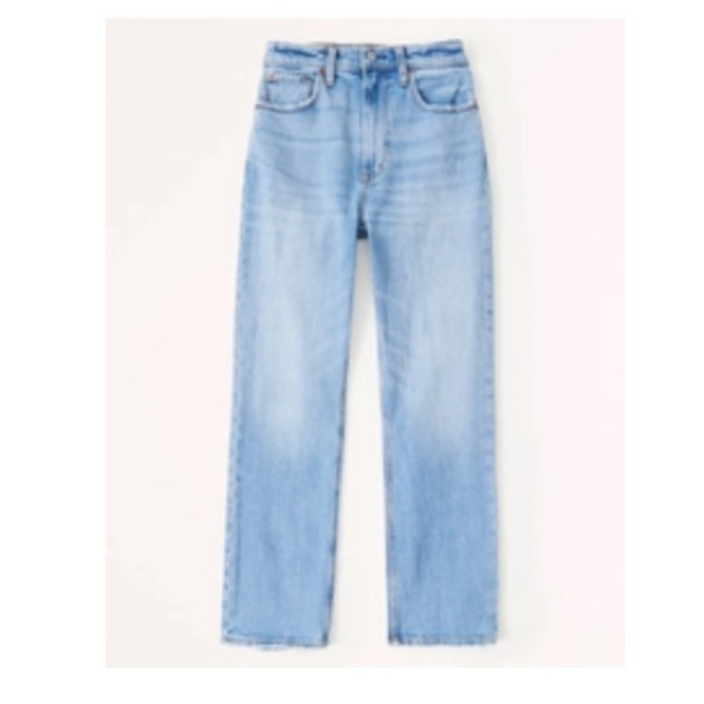 Ultra High Rise Ankle Straight Jeans